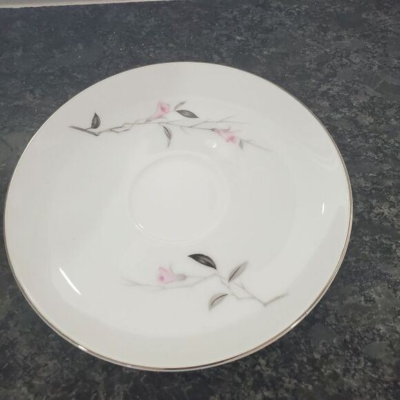 VINTAGE Japanese  Cherry Blossom Fine China Teacup and Saucer - Picture 5 of 6